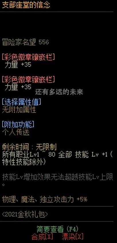 DNF剑魔装备属性选择推荐（神之意象装备有什么作用）--第13张