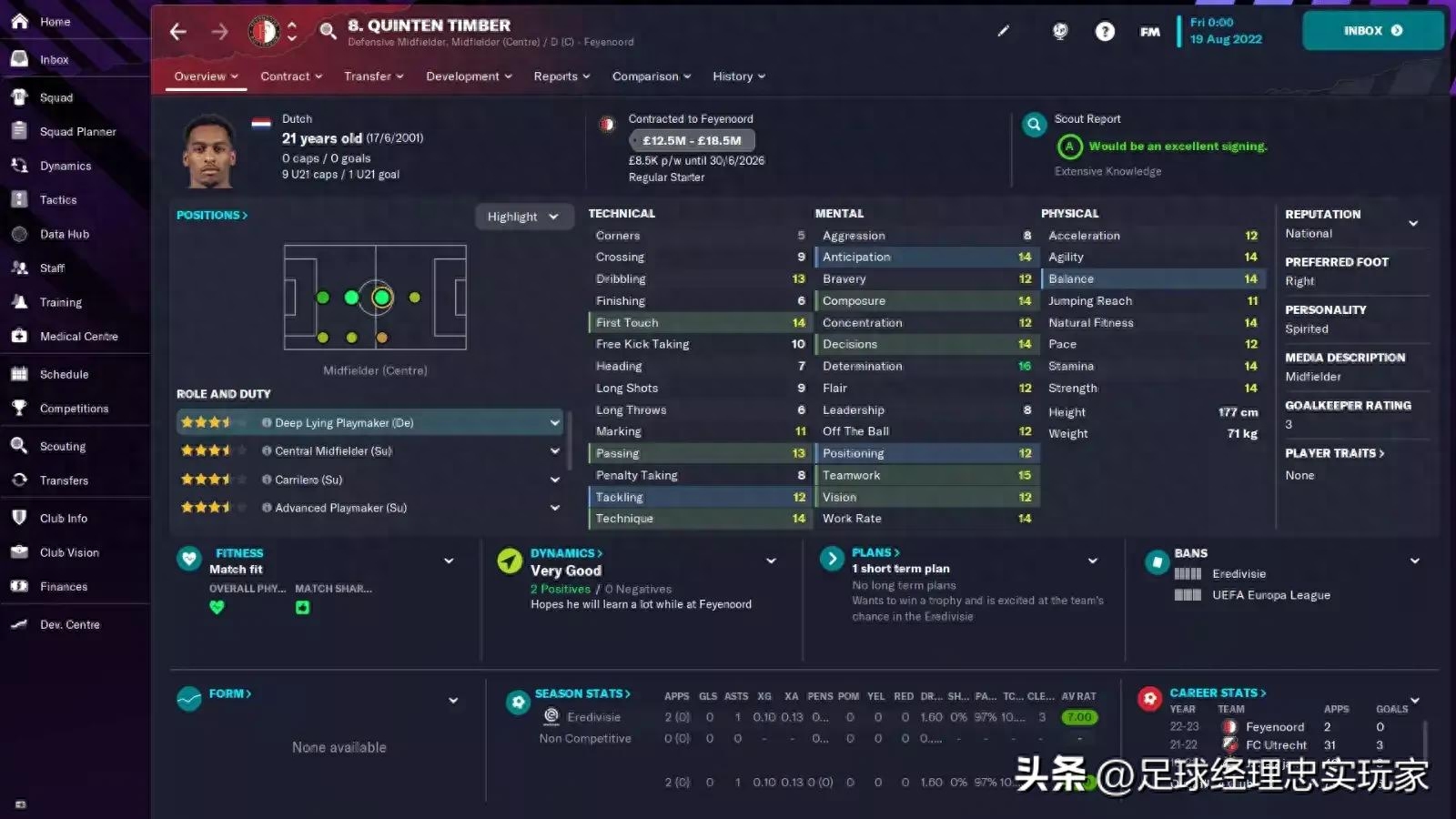 Football Manager2023抗压中场攻略（抗压中场什么意思）--第4张